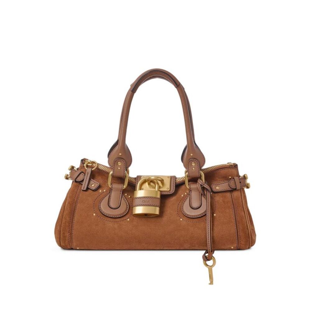 Chloe` Women Paddington Suede Bag